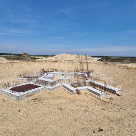 Schron na poligonie wojskowym 